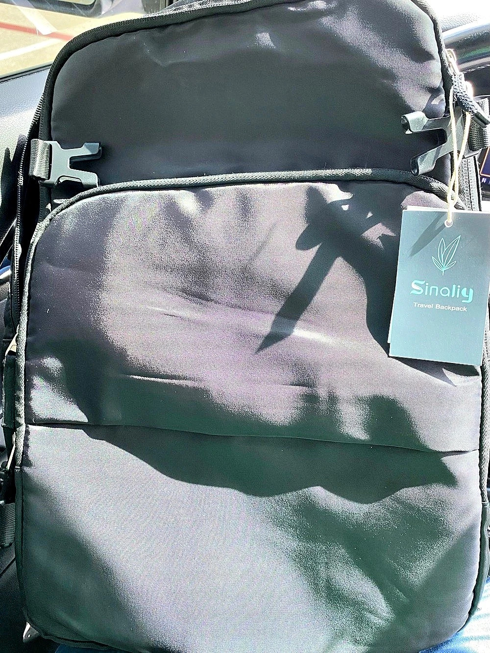 Sinaliy Travel Backpack Black NWT